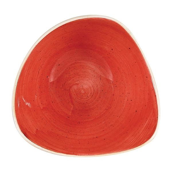 Churchill Stonecast Dreieckige Schalen, Beerenrot, 185 mm, VE: 12 Stück, DW365