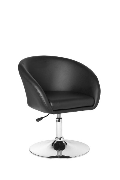 Amstyle Design Relaxsessel Kunstleder Schwarz, SPM2.157