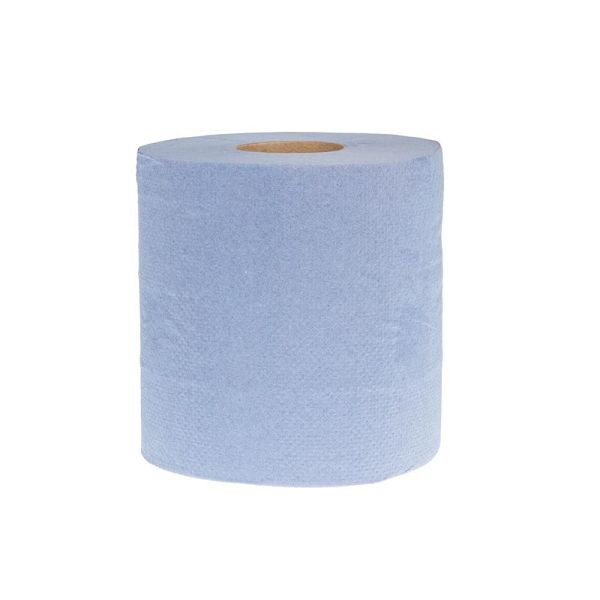 Jantex Handtuchrollen für Innenabrollung blau 2-lagig, VE: 6 Stück, DL921