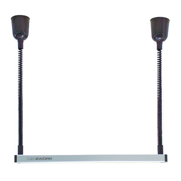LED2WORK Pendelleuchte UNILED SL AC, 1070mm, 5200-5700K, Zugpendel, Abdeckung Mikroprismen, 34W, 220-240V AC, 110914-83