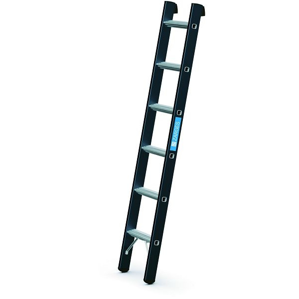ZARGES Megastep L - LM-Anlegeleiter SL 6 Sprossen, 41135