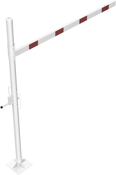 Schake Höhenbegrenzer dreh- und abschließbar 2500 mm, zum Aufdübeln, mit Profilzylinderschloss, 417_251ZBP