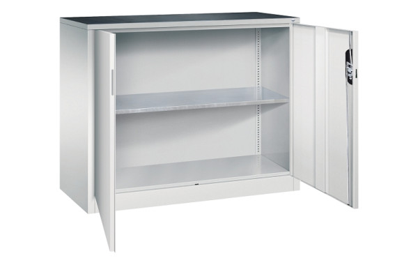 C+P Flügeltürenschrank Acurado, H1000xB1200xT500mm, 7035/7035, 8831-000 S10345
