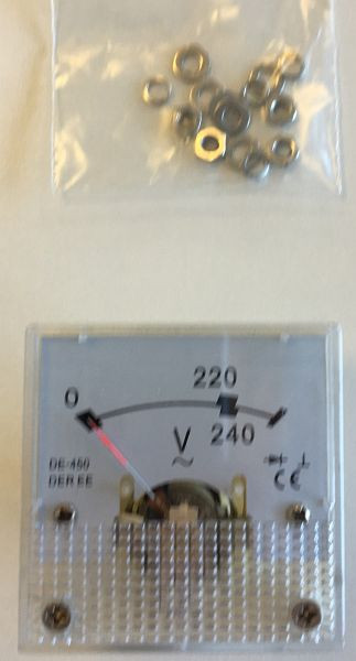 ELMAG Spannungsmesser (Voltmeter), 230V zu ES 2500/4000/5500, 9503662
