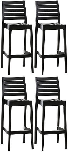 CLP Barhocker Ares, schwarz, VE: 4 Stück, 325210, 4255716339265