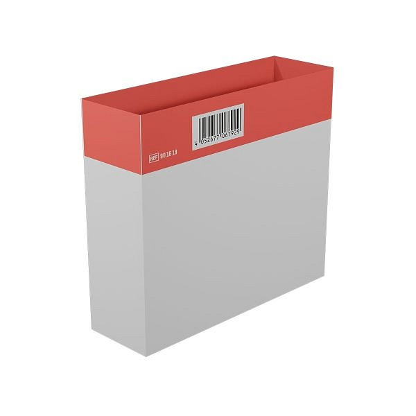 WERO Inneneinteilung Smart Case - groß, Rot, gerade, schmal kurz, 901618