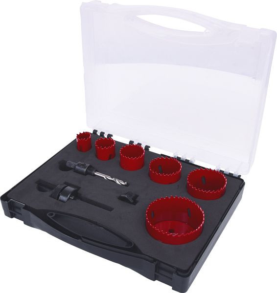 KS Tools Elektriker-Lochsägen-Satz, 8-teilig, 129.5570, 4042146168387