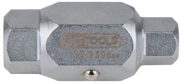 KS Tools Stecknüsse für Ölablassschrauben, 6-kant, 17mmx1/2", 150.9396