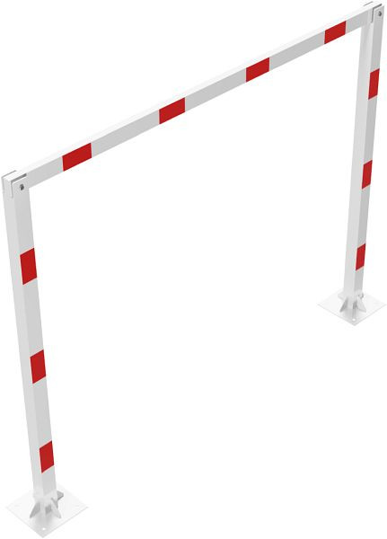 Schake Höhenbegrenzer -feststehend- aus 100x100mm, zum Aufdübeln, Durchfahrtshöhe: ca. 2,30m, Gesamthöhe: ca. 2,40m, Gesamtbreite: 3,00m, 417_32BP