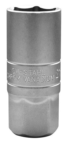 SW-Stahl Zündkerzeneinsatz, 1/2", 21 mm, mit Dauermagnet, 03165L