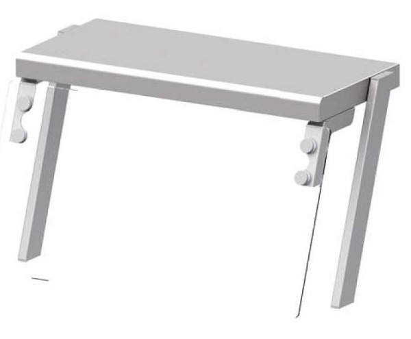 Stalgast Aufsatzbord mit Glas-Hustenschutz und Wärmelampe 968x450x450 mm für Speisenausgabesysteme, ZS09102
