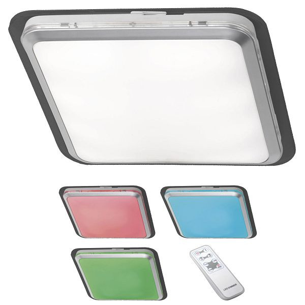 Reality Trio LED-Deckenleuchte RL135, Hängeleuchte Effektleuchte, Farbwechsel RGB, 48541