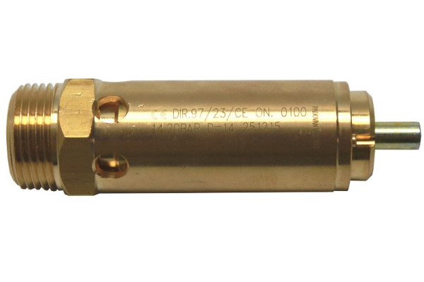 AEROTEC Überdruckventil 11 bar - 3/4 Zoll AG, 9049044-PS