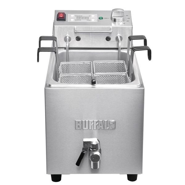 Buffalo Pastakocher 8 L mit Ablaufhahn und Timer, DB191