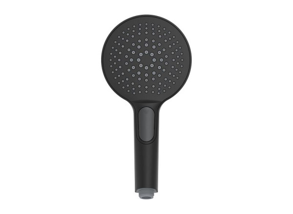 Sanotechnik Handbrause matt schwaz 12,1cm 4 Funktionen, AS409K