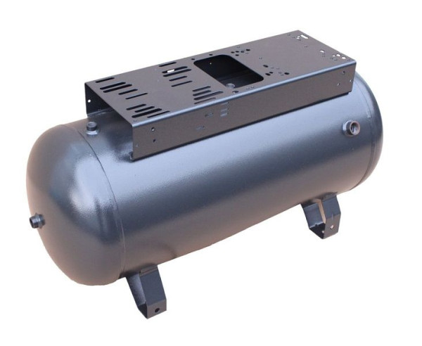 AEROTEC Druckluftkessel Druckluftbehälter 90 L Kessel Kompressor liegend, 2 stufig, 25500103