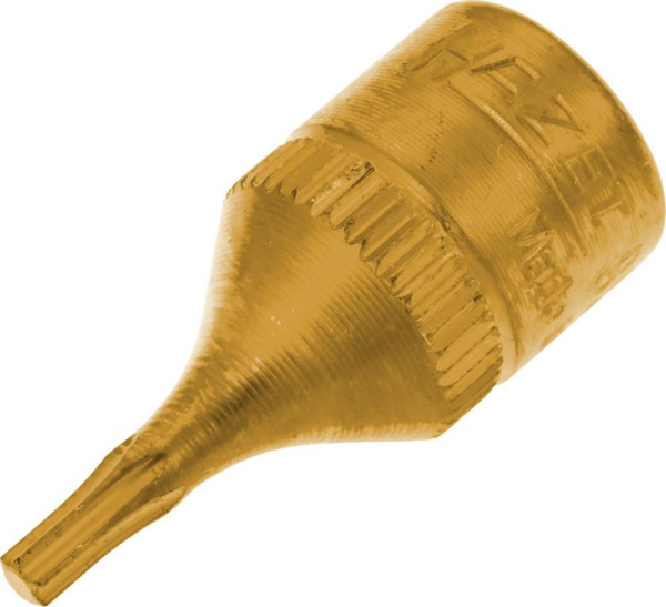 Hazet Schraubendreher-Steckschlüsseleinsatz TORX®, Vierkant hohl 6,3 mm (1/4 Zoll), Innen TORX® Profil, T9, 8502-T9