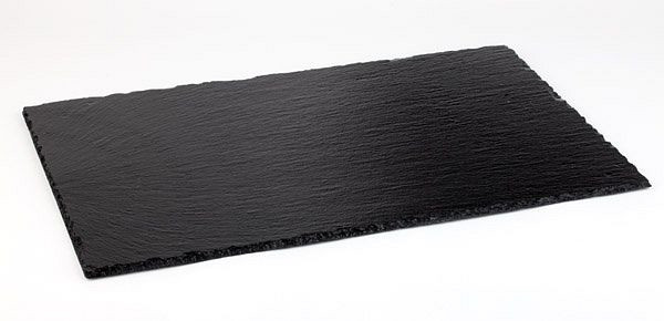 APS GN 1/4 Naturschieferplatte, 26,5 x 16,2 cm, Materialstärke 4-7 mm, 00993