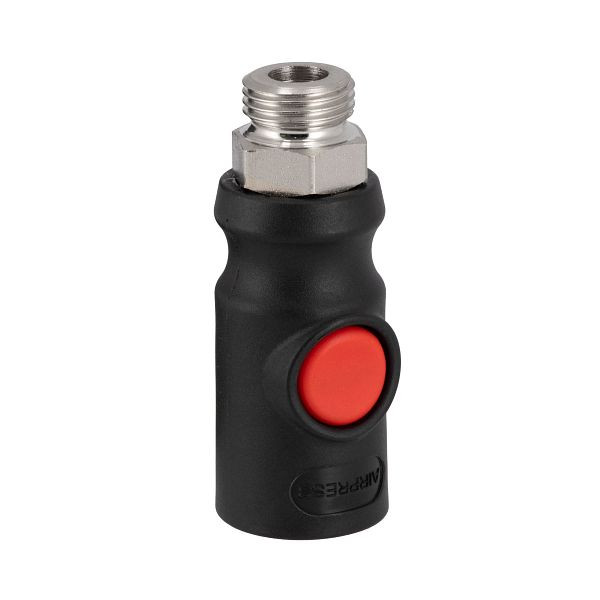 Airpress Sicherheitskupplung 1/2" AG Euro 7,2 – Druckknopf, 43E854