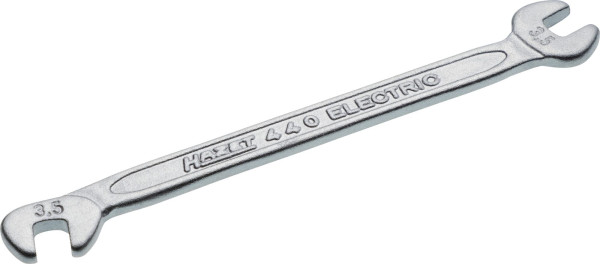 Hazet Doppel-Maulschlüssel, Außen-Sechskant Profil, 3.5 mm, 440-3.5