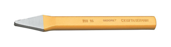 GEDORE Kreuzmeissel, flachoval, 150 mm, klar lackiert, 8702260