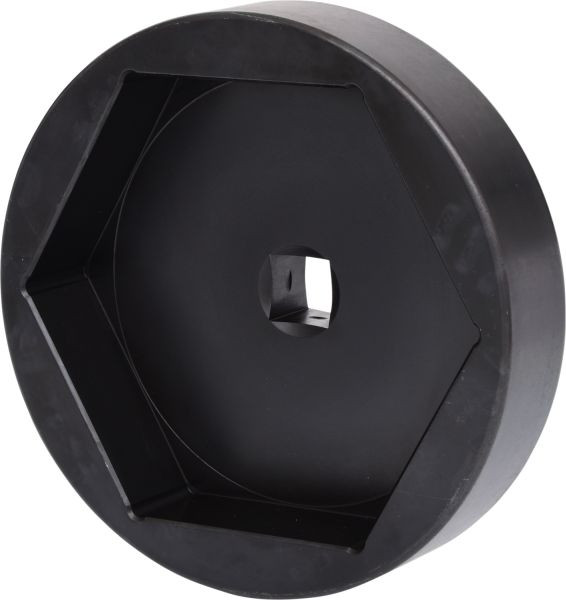 KS Tools 1" Achsmuttern-Schlüssel, 6-kant, kurz, 165mm, 460.0310