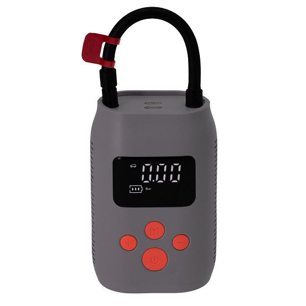 Airpress LMO 25, Mini Akku-Kompressor, 25 l/min, 9 bar, Powerbank & LED-Taschenlampe, Kabellos, 36951