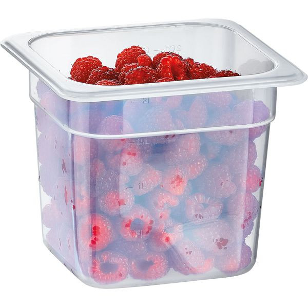 Stalgast Gastronormbehälter Serie Buffet, GN 1/6, Höhe 65 mm, Polypropylen, GN2416065