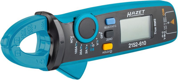 Hazet Stromzange, digital, Abmessungen: 34 x 60 x 175 mm, 2152-610
