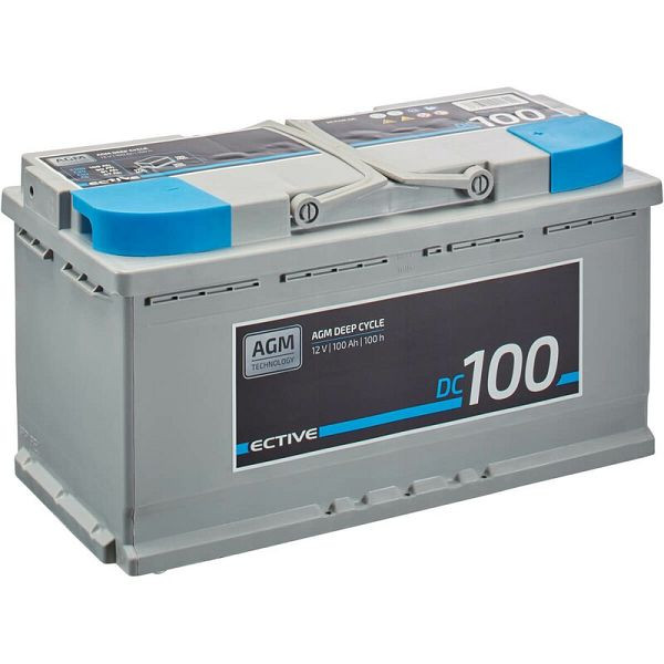 ECTIVE DC 100 AGM Deep Cycle 100Ah Versorgungsbatterie, TN2582