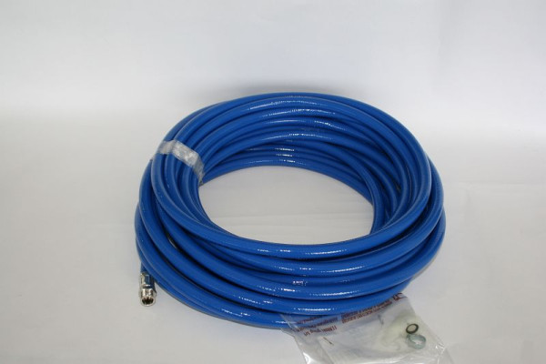 ELMAG PU-Schlauch 10x15 mm / 15 m, komplett mit Anschluss AG 3/8' und Kupplung zu EUROREEL AIR OPEN 15 S, 9402291