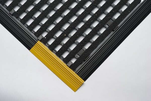 EHA Kantenprofil, schwarz/gelb, Längsseite, für Artikel 917, Meterware, 99033