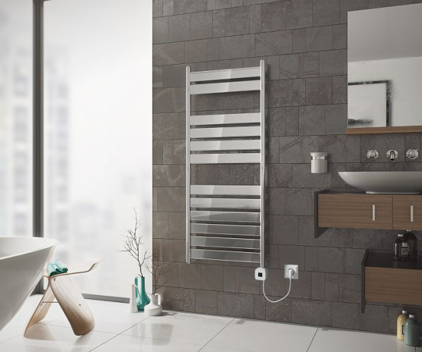 Ximax Elektrischer Handtuchwärmer C6 1600 mm x 500 mm 600 Watt Typ 7 Chrom, 11806