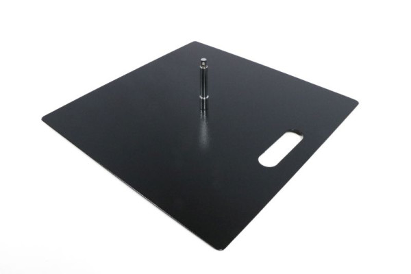 Showdown Displays Beachflag Budget Stahlplatte 12 kg 17 mm Rotator, schwarz, BF-ST12-17