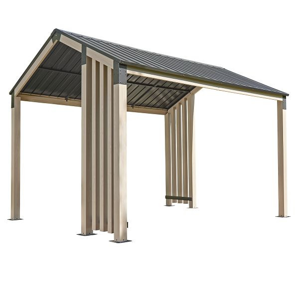 SOJAG Pavillon Lito 1012 Natur, 369x298x296cm, SJ51259
