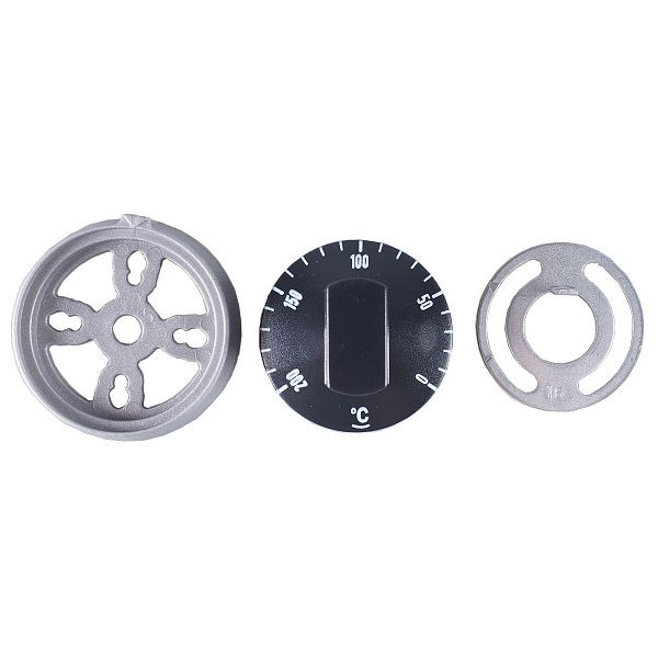 JUMO Sollwertstellerset (W8), 0 bis 200 °C, Befestigung M4 x 28, 60003095