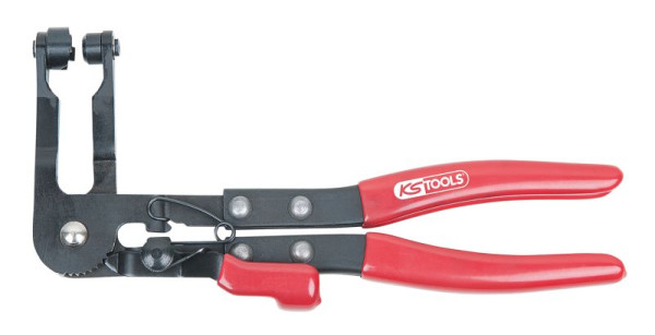 KS Tools Schlauchschellenzange, abgewinkelt, 115.1198, 4042146629055