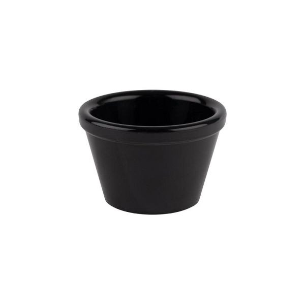 APS Dipschälchen -FRIENDLY BOWL- Ø 6 cm, Höhe: 4 cm, 50 ml PET, schwarz, VE: 6 Stück, 79015