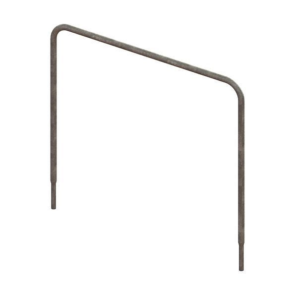 Meta Trennbügel 650/500 mm, verzinkt, für MINI-RACK Stufenholm, 20045697