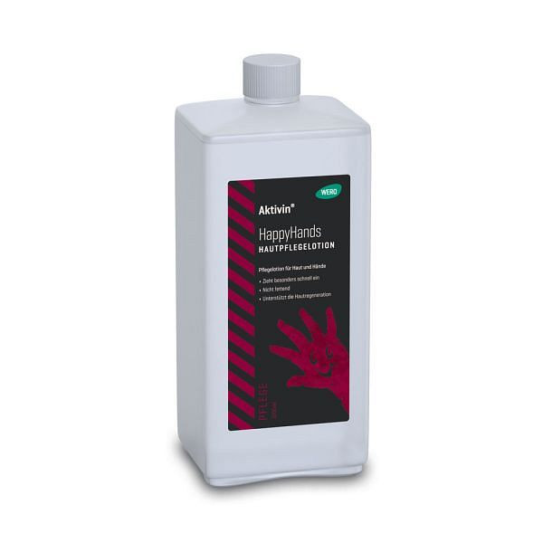 WERO Aktivin HappyHands Hautpflegelotion, Spenderflasche, VE: 1000 ml, 20742518
