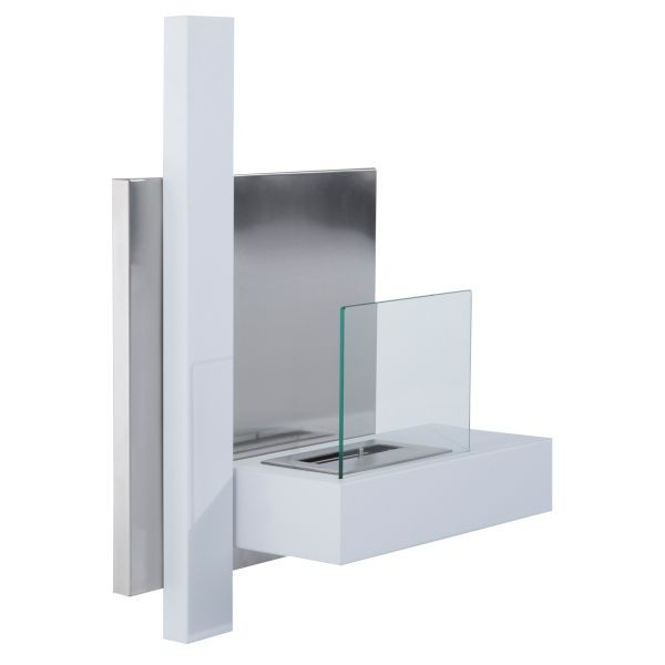 HOMCOM Ethanol-Kamin Bio-Ethanol-Brenner 0,9L 3 Stdn. Brenndauer mit Klappe, 820-022