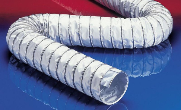 Norres Absaug- und Gebläseschlauch, CP PTFE/GLASS-INOX 471, Durchmesser: 700 mm, 471-0700-0000-0000000300