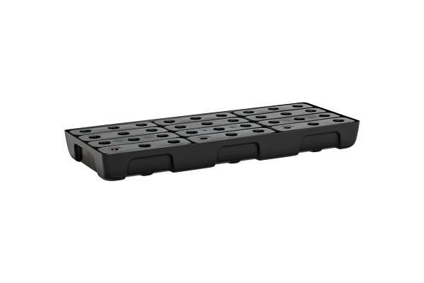 Cemo PE-Regalauffangwanne 100 x 40 mit Rost / 21 l, 11730