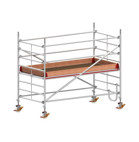 HYMER Fahrgerüst, Bühnenlänge 2,95 m, Rahmenteilbreite 1,50 m, Reichhöhe 3,40 m, 837303