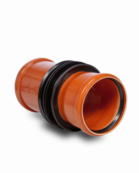 DOYMA HKD KG-Wandelement als Doppelmuffe, Dichtelement EPDM DN 100, Länge 300 mm, 820010030000