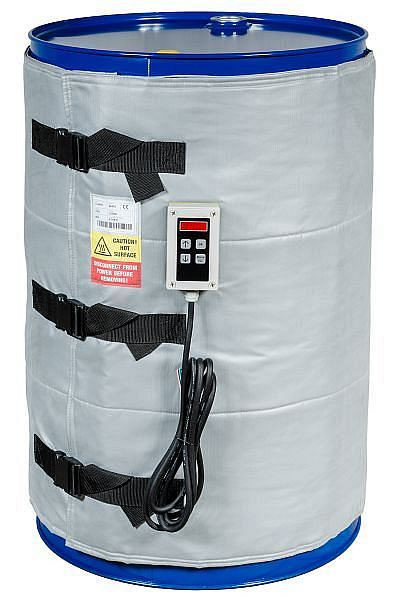 Kuhlmann Electro Heat Fassheizung Höchsttemperatur Fass-Heizmantel 0-200ºC 230V 1200W 1990x800mm Für 200-220L-Fässer, 11-9870