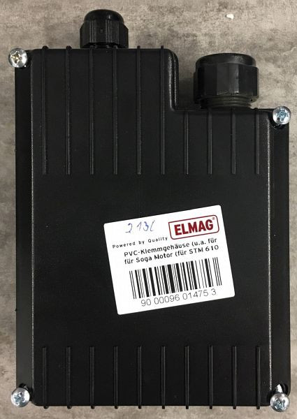 ELMAG PVC-Klemmgehäuse (und für Kondensator) für Soga Motor (für STM 610 Hafner und STM 610/350), 9601475