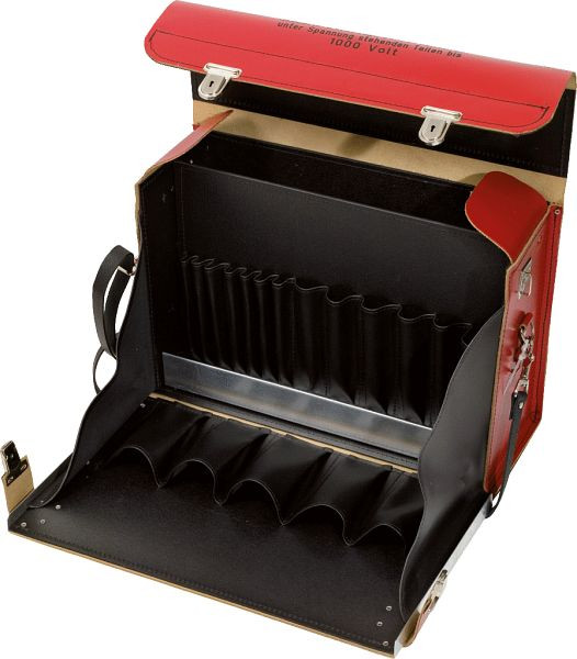 KS Tools Werkzeugkoffer, leer, Leder, 117.1830-99, 4042146329559