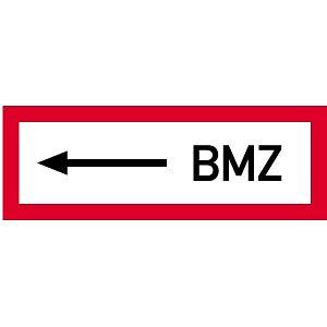 Moedel BMZ linksweisend, Folie, 297x105 mm, 57702