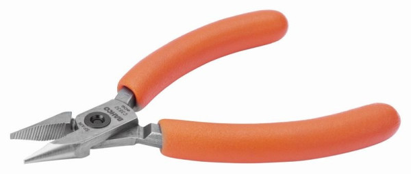 Bahco Präzisions-Spitzzange, gezahnte Backen, PVC-Griffe, 144 mm, C3840